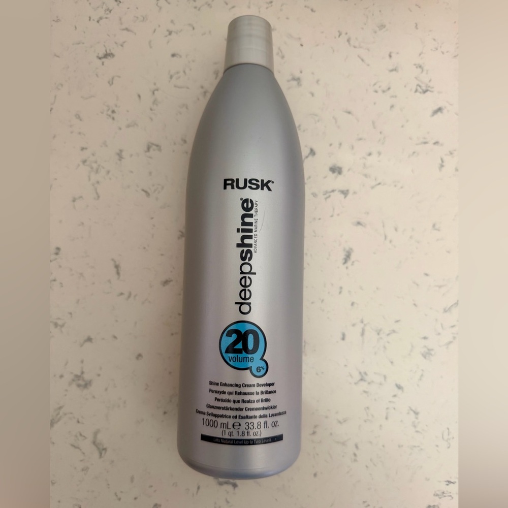 Rusk DeepShine Cream Developer 20 Volume 1000ml